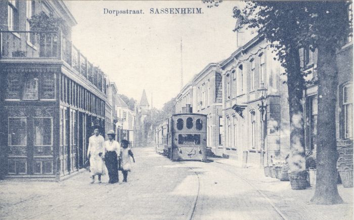 Tijdlijn 15 Stoomtram door hoofdstraat